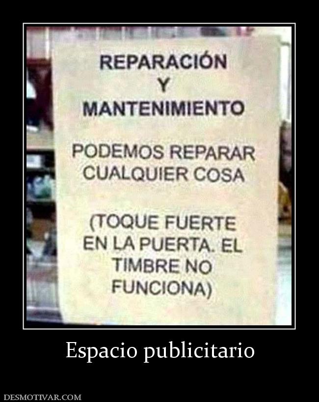 Espacio publicitario