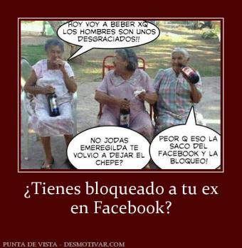 ¿Tienes bloqueado a tu ex en Facebook?