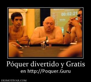 Póquer divertido y Gratis en http://Poquer.Guru