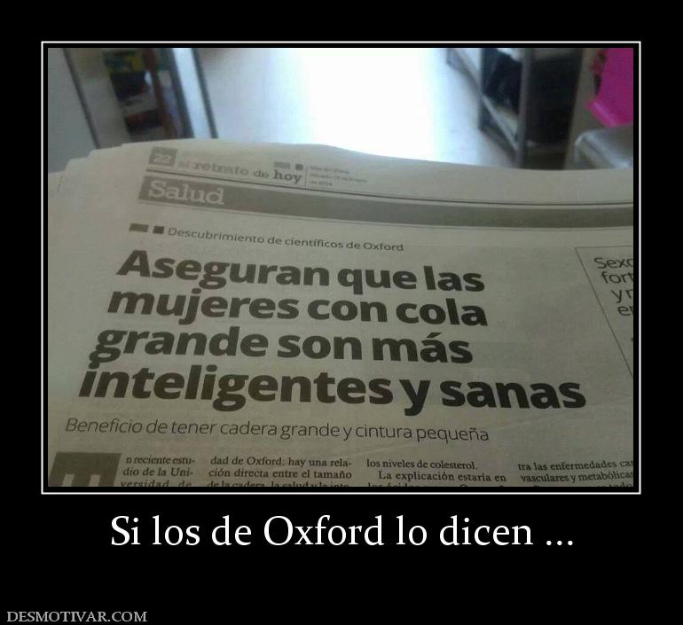 Si los de Oxford lo dicen ...