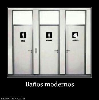 Baños modernos