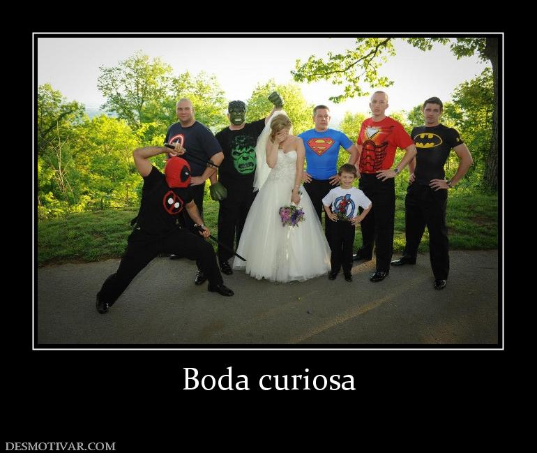 Boda curiosa