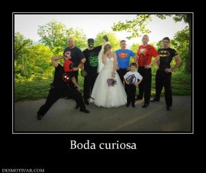 Boda curiosa