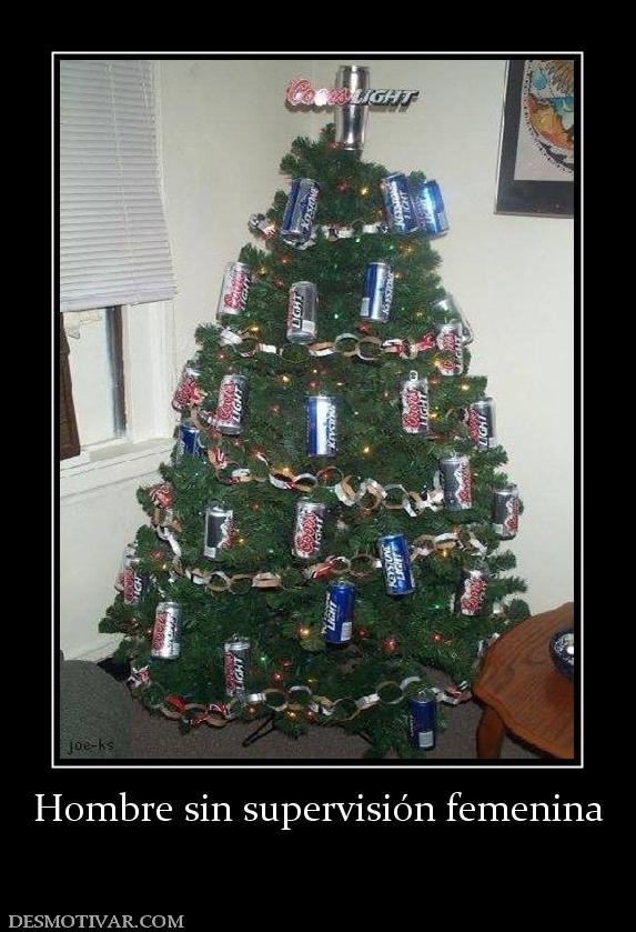 Hombre sin supervisión femenina