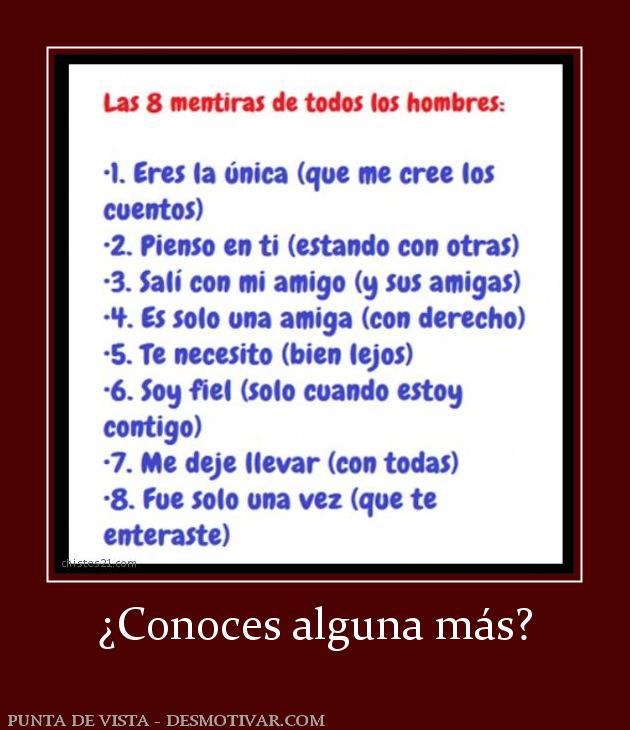 ¿Conoces alguna más?