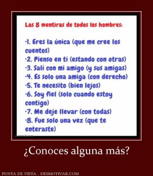 ¿Conoces alguna más?