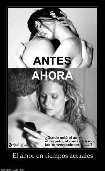 El amor en tiempos actuales