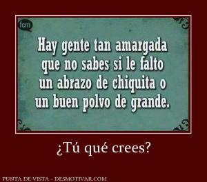 ¿Tú qué crees?