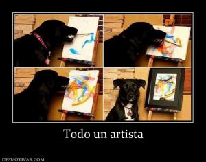 Todo un artista
