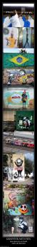 GRAFFITIS ANTI-FIFA que aparecen en Brasil antes del Mundial