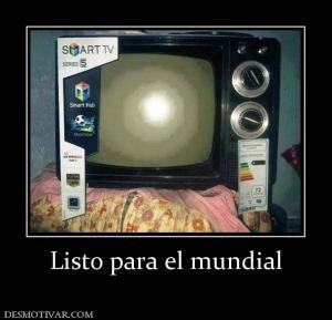 Listo para el mundial