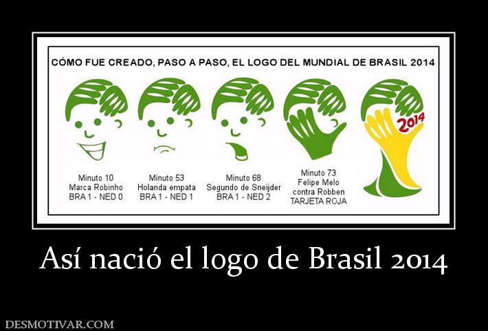 Así nació el logo de Brasil 2014