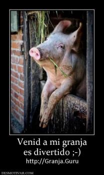 Venid a mi granja es divertido ;-) http://Granja.Guru
