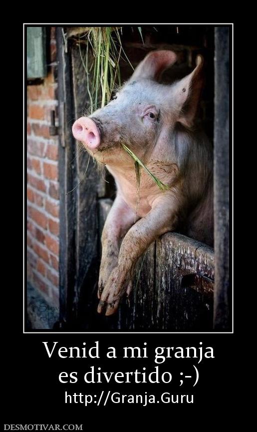 Venid a mi granja es divertido ;-) http://Granja.Guru