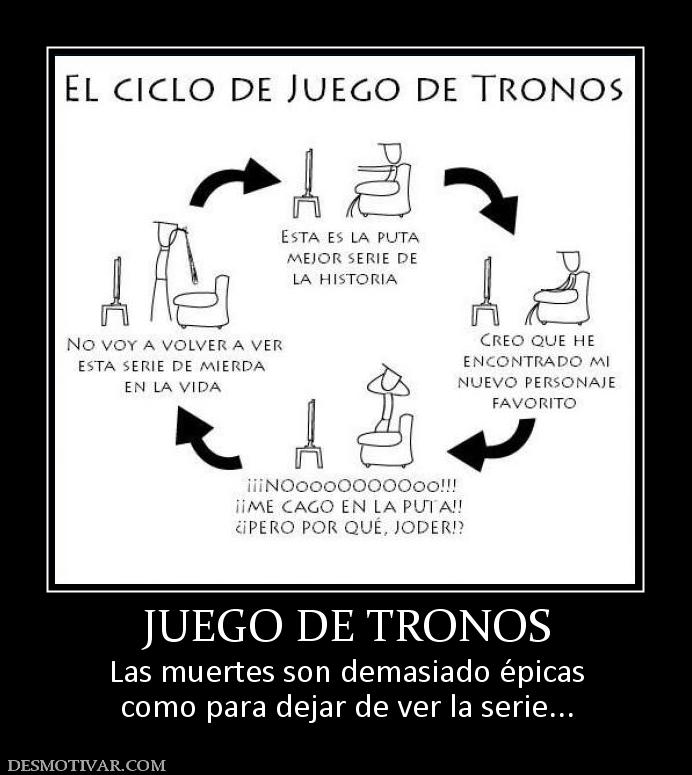 JUEGO DE TRONOS Las muertes son demasiado épicas como para dejar de ver la serie...