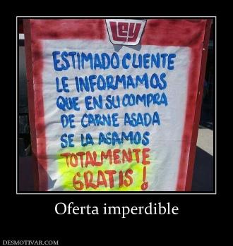 Oferta imperdible