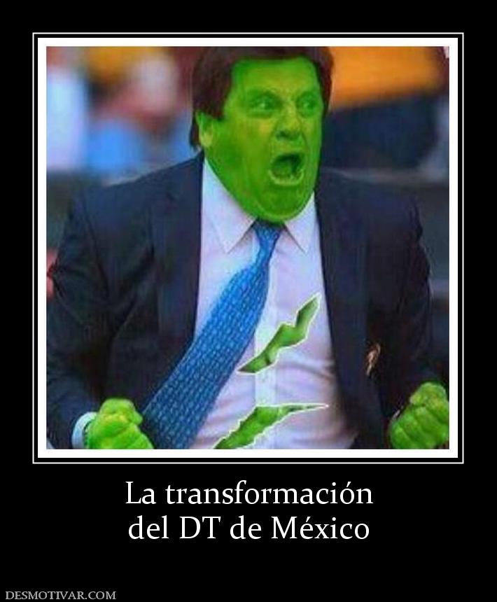 La transformación del DT de México