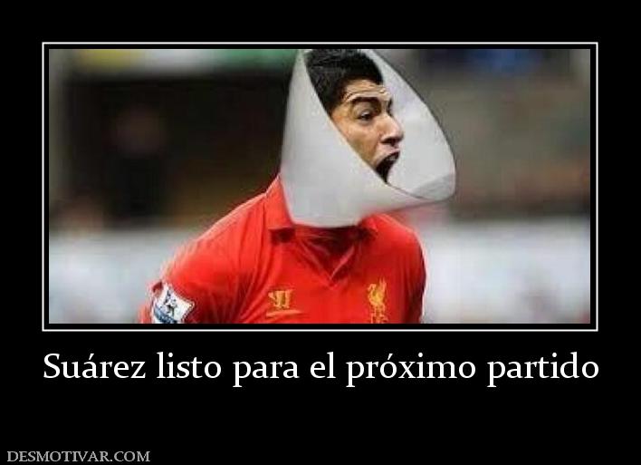 Suárez listo para el próximo partido