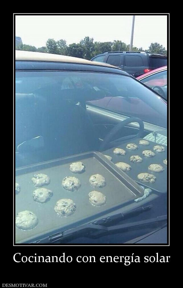 Cocinando con energía solar