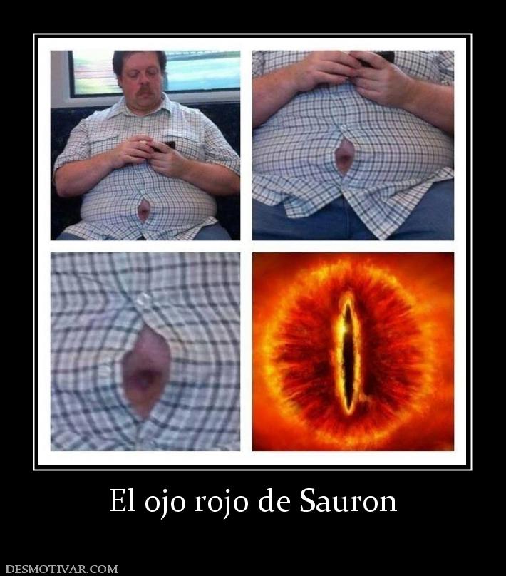 El ojo rojo de Sauron