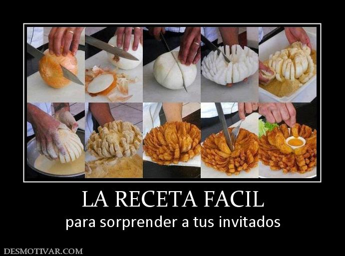 LA RECETA FACIL para sorprender a tus invitados