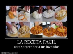 LA RECETA FACIL para sorprender a tus invitados