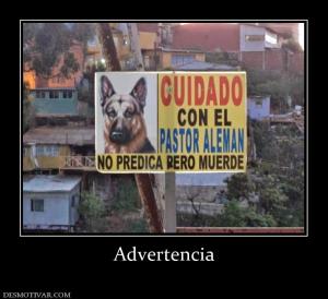 Advertencia
