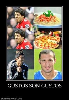 GUSTOS SON GUSTOS