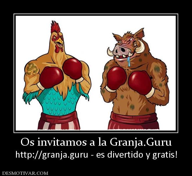 Os invitamos a la Granja.Guru http://granja.guru - es divertido y gratis!