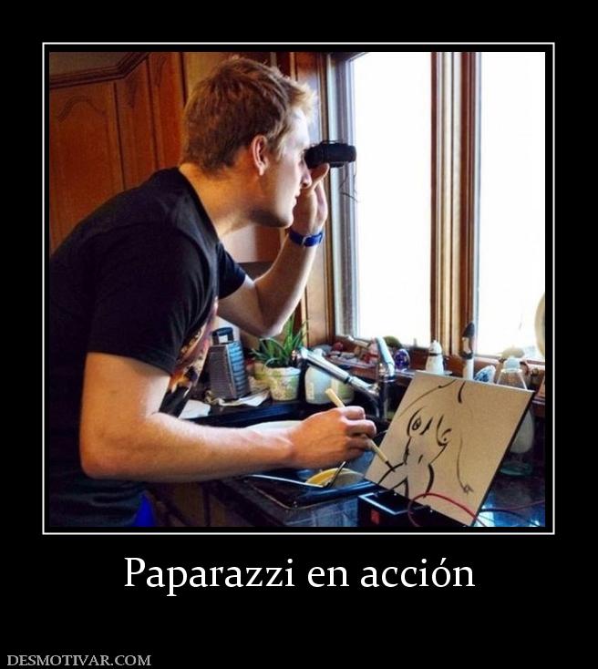 Paparazzi en acción