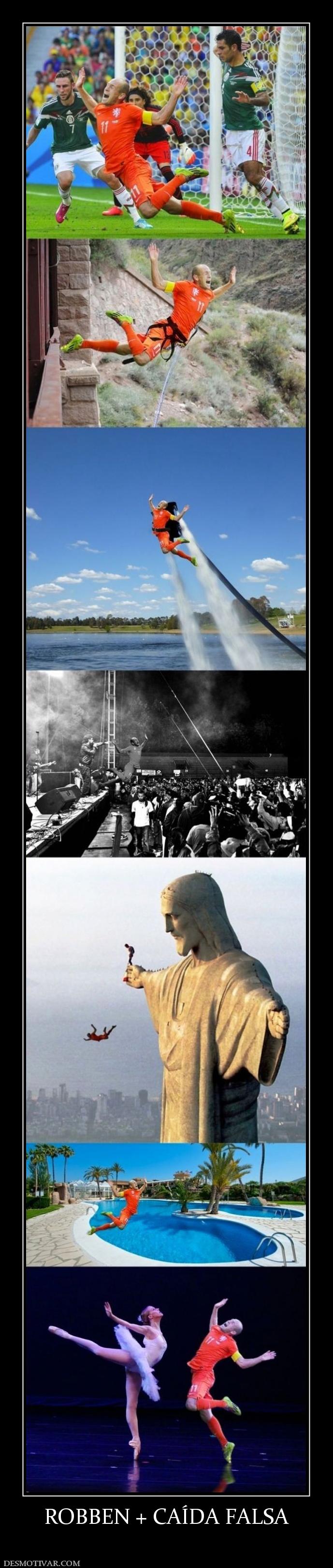 ROBBEN + CAÍDA FALSA