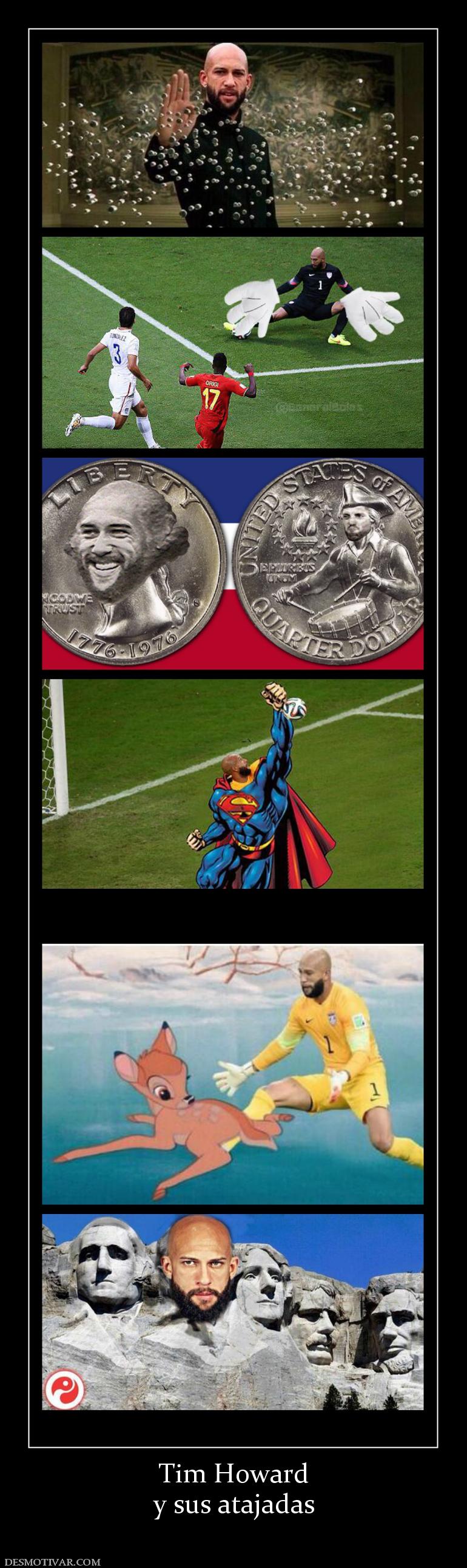 Tim Howard y sus atajadas
