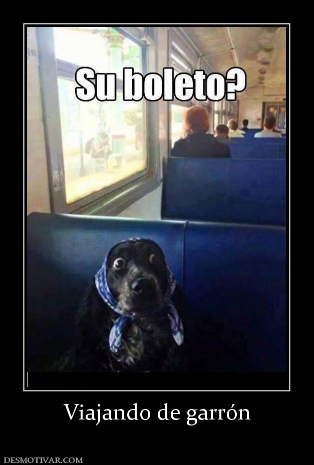 Viajando de garrón