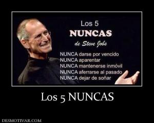 Los 5 NUNCAS