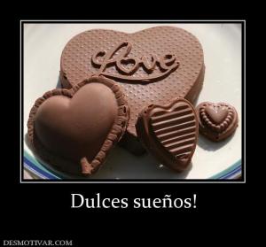 Dulces sueños!