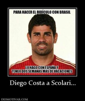 Diego Costa a Scolari...