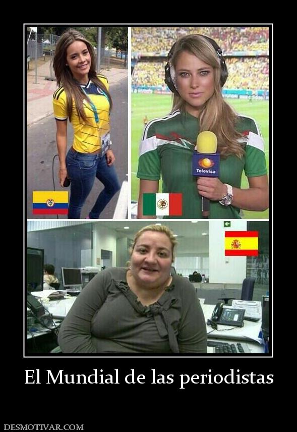 El Mundial de las periodistas