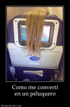 Como me convertí en un peluquero