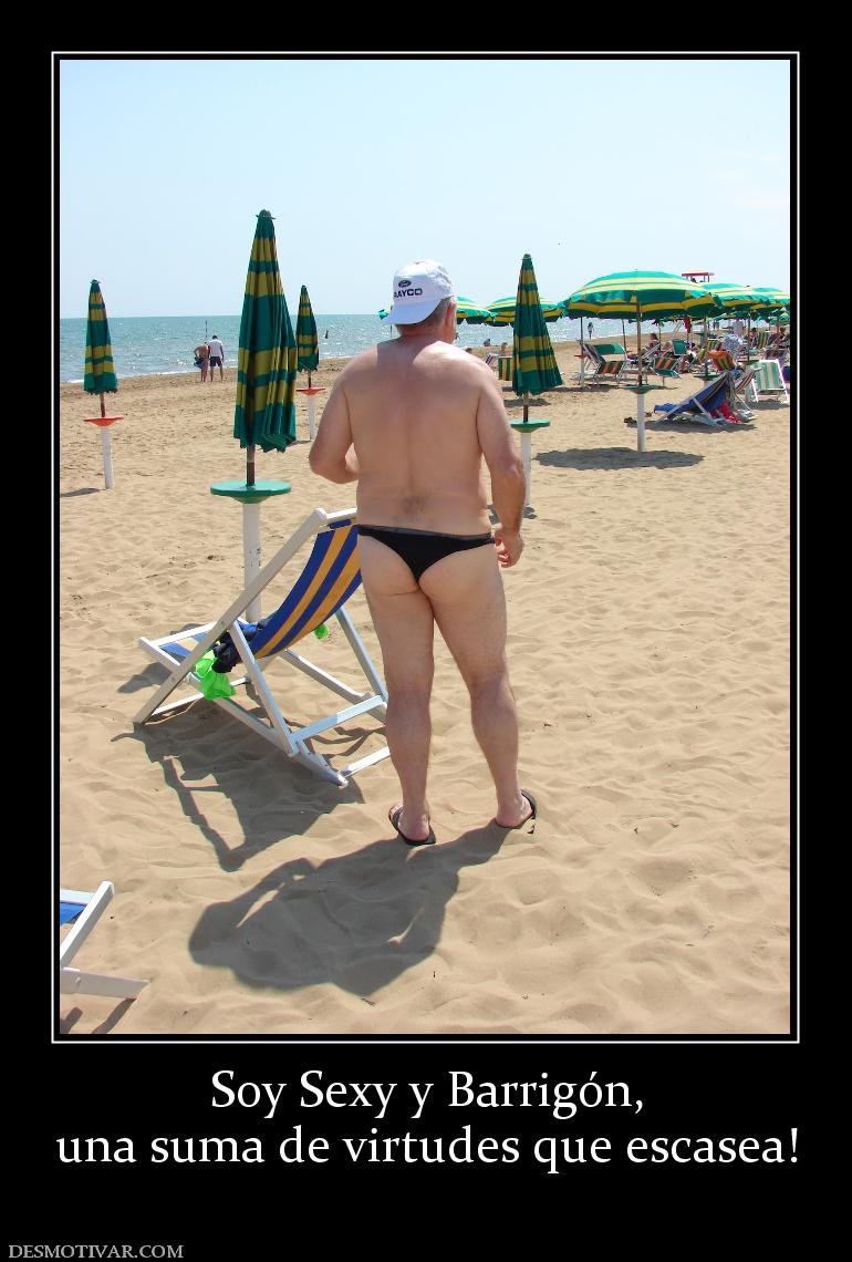 Soy Sexy y Barrigón, una suma de virtudes que escasea!