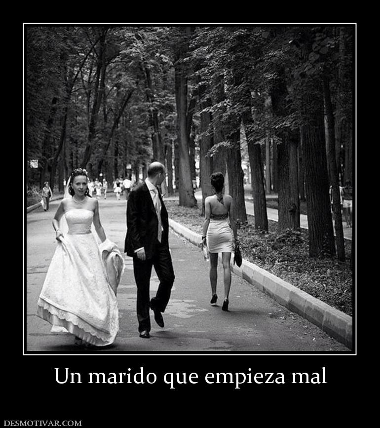 Un marido que empieza mal