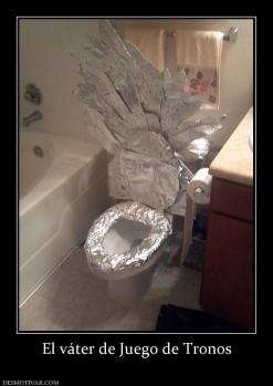 El váter de Juego de Tronos