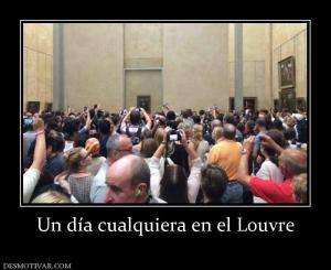 Un día cualquiera en el Louvre