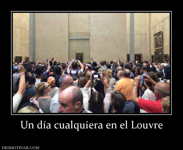Un día cualquiera en el Louvre