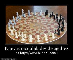 Nuevas modalidades de ajedrez en http://www.buho21.com !