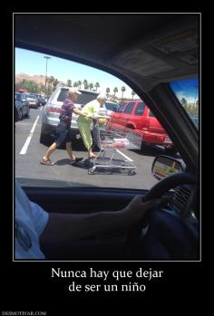 Nunca hay que dejar de ser un niño