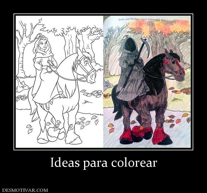 Ideas para colorear