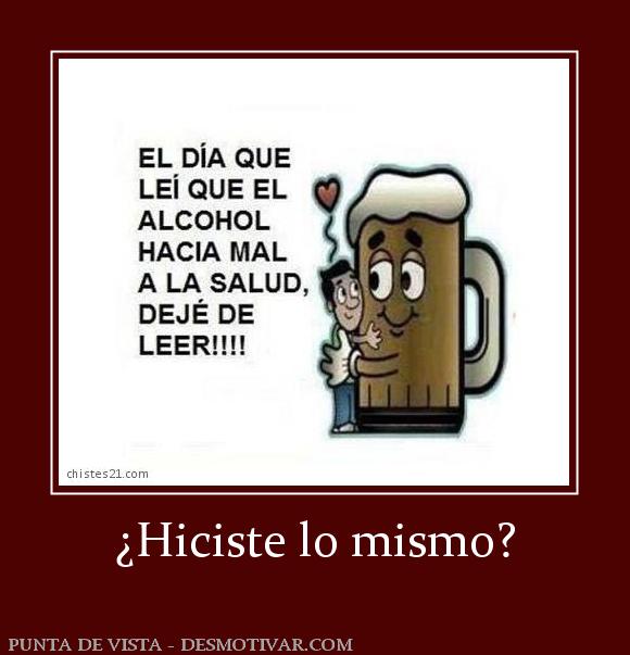 ¿Hiciste lo mismo?