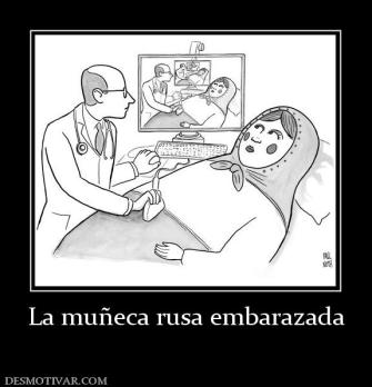La muñeca rusa embarazada