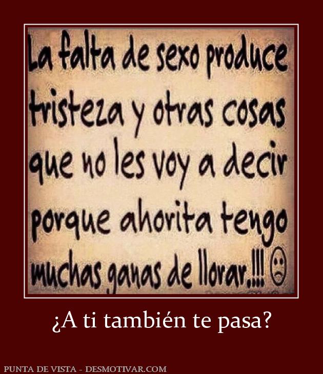 ¿A ti también te pasa?