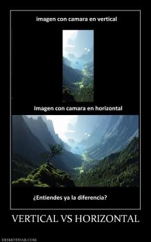 VERTICAL VS HORIZONTAL